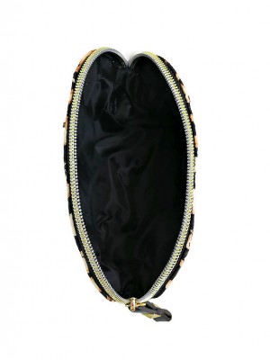 VCHB-215*VICTORIA'S SECRET LEOPARD COSMETIC POUCH (BROWN)